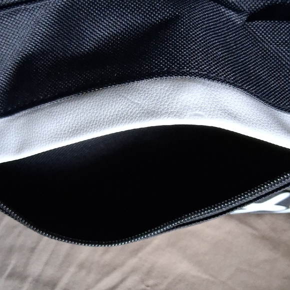 YOU GET BOTH.Stylish Black Backpack with Graphic Design NWOT - Picture 9 of 11